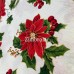 Tecido Loneta Estampado Digital Flor Natal 2.80m largura